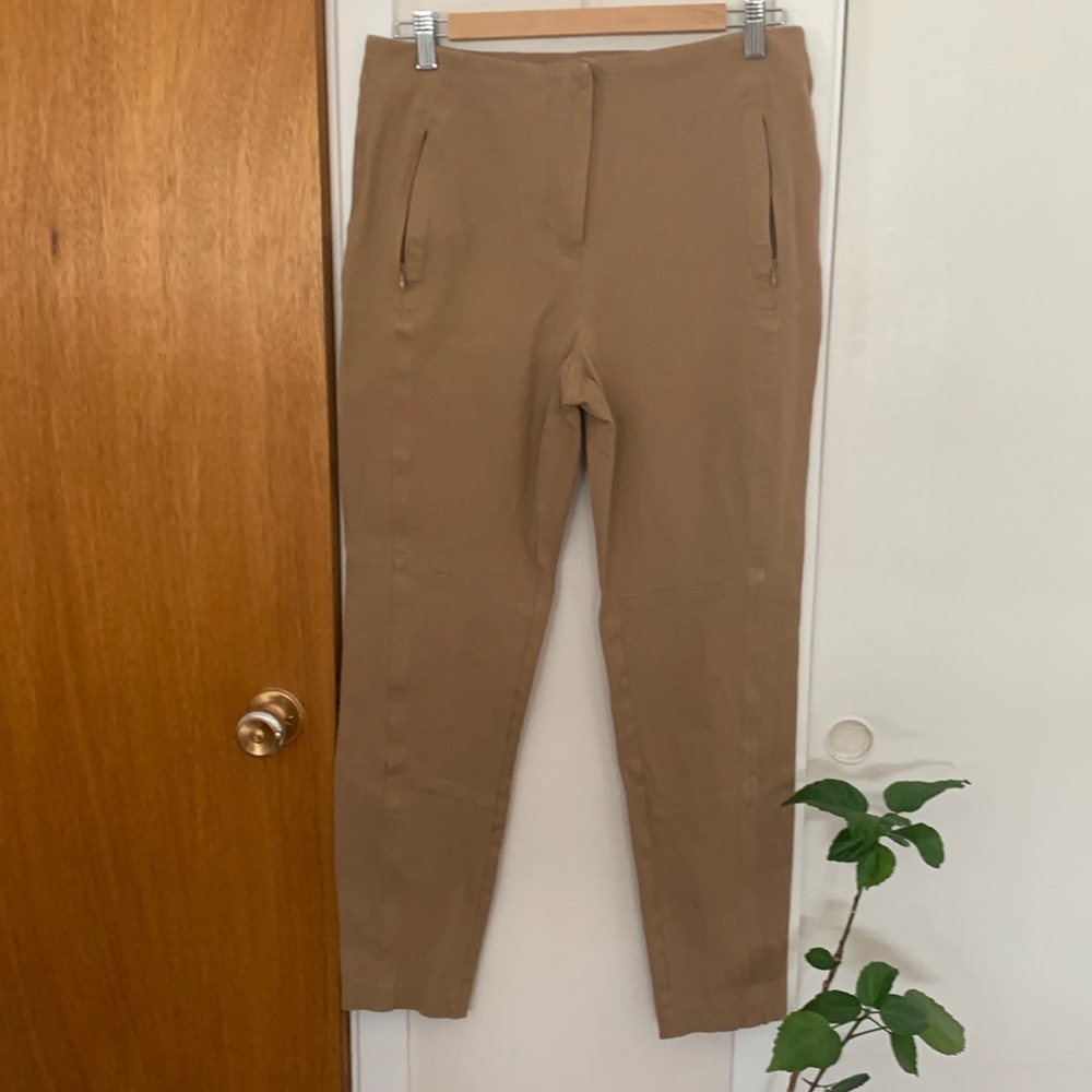 Camel coloured skinny pant